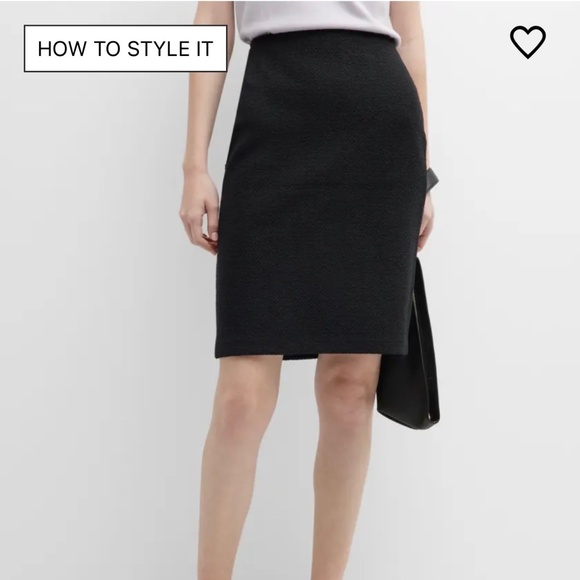 St. John Collection Dresses & Skirts - St john boucle knit skirt black size 8